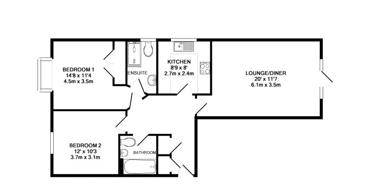 Property floorplan 1